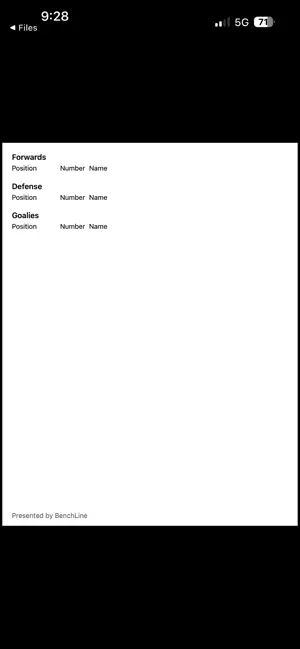 BenchLine screenshot 4