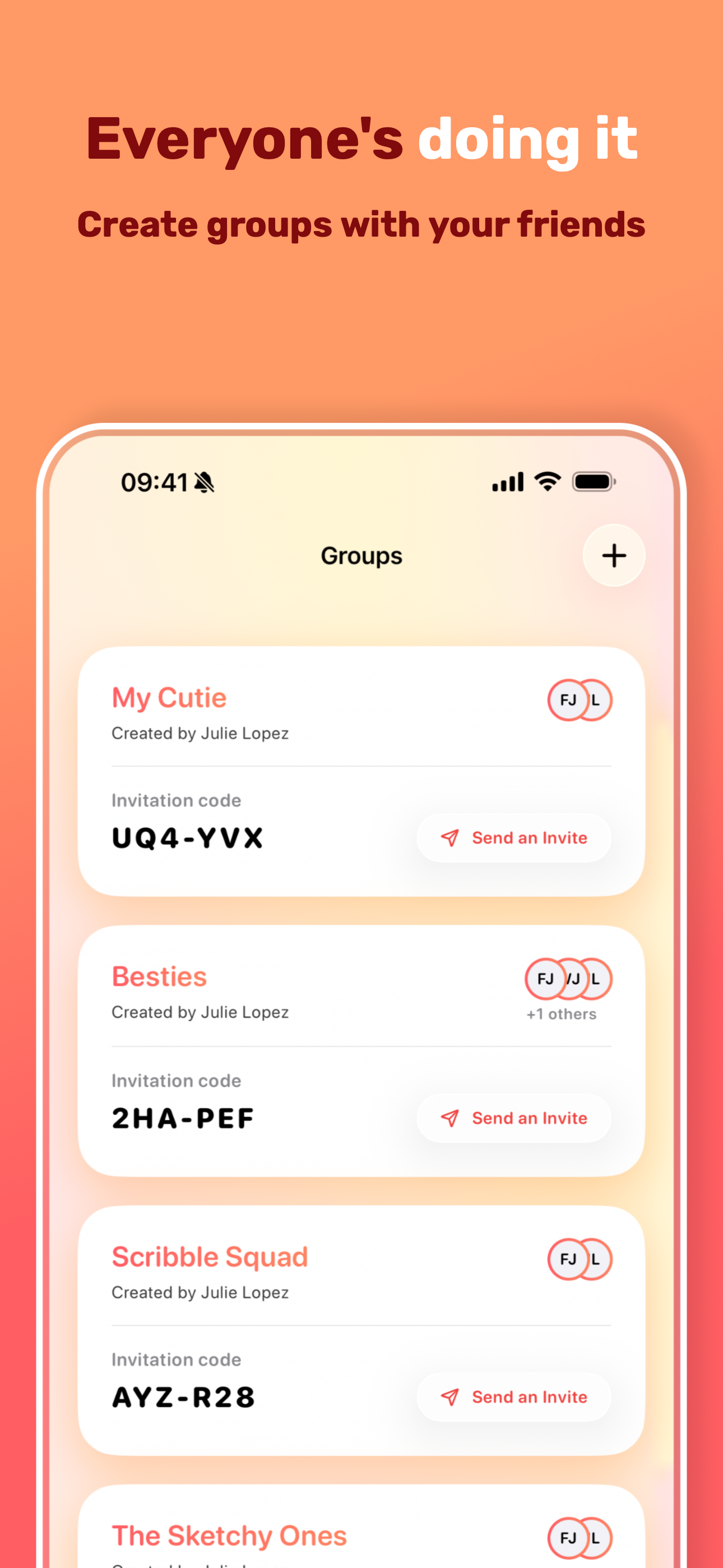 PeekaDoodle Friends Widget screenshot 5
