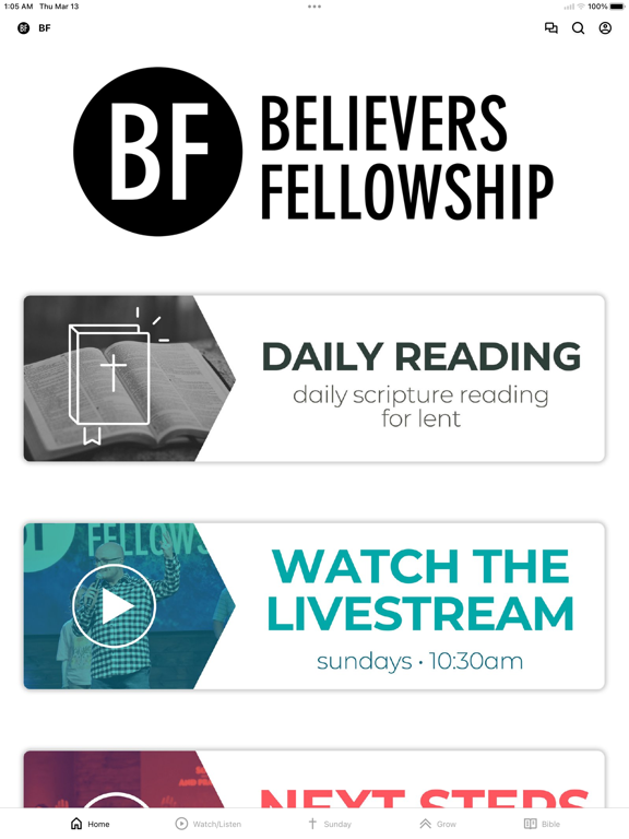 Screenshot #4 pour BF - Believers Fellowship