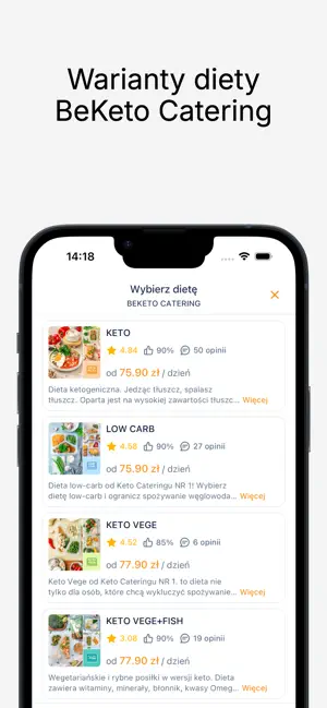 BeKeto Catering screenshot 2
