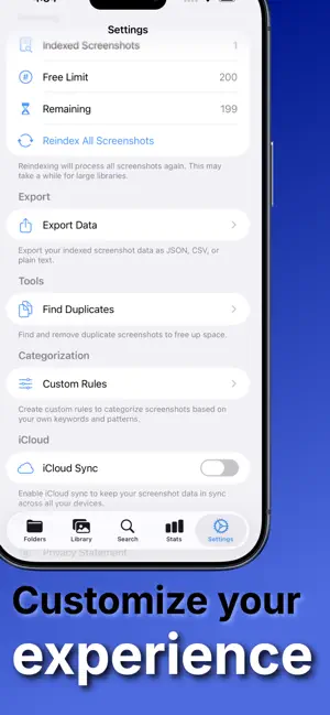 SnapSort - Find Any Screenshot screenshot 1