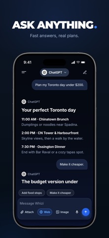 Whizi: AI Chat & Assistant Screenshot 2 of 5