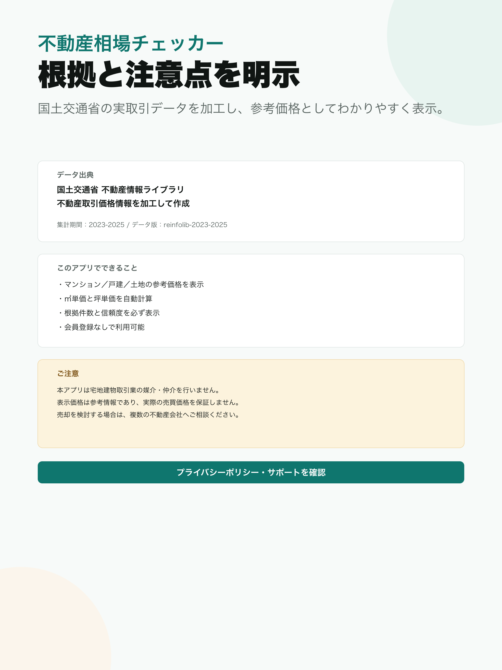 不動産相場チェッカー