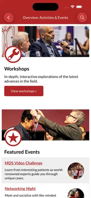 MDS Events screenshot 4