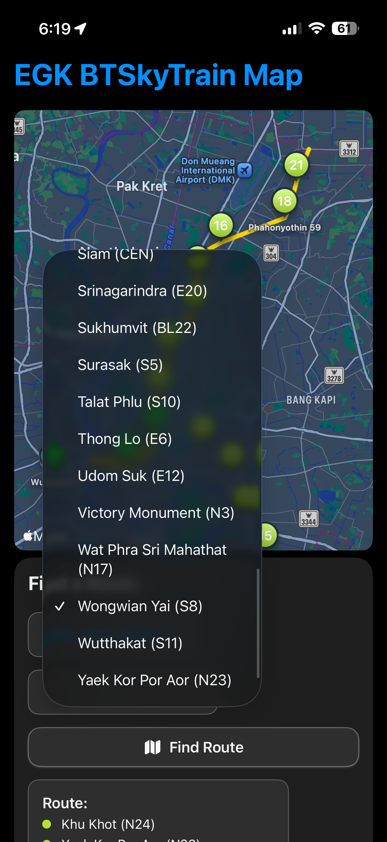 EGK BTSkyTrain Map
