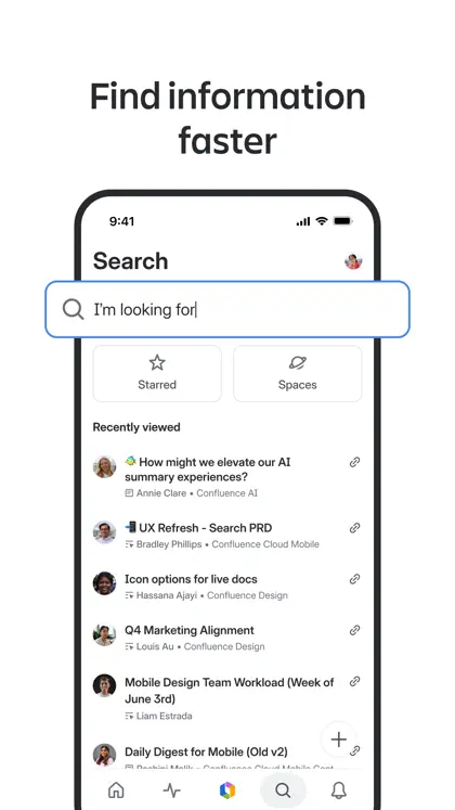 Screenshot 6 di 6 di Confluence Cloud