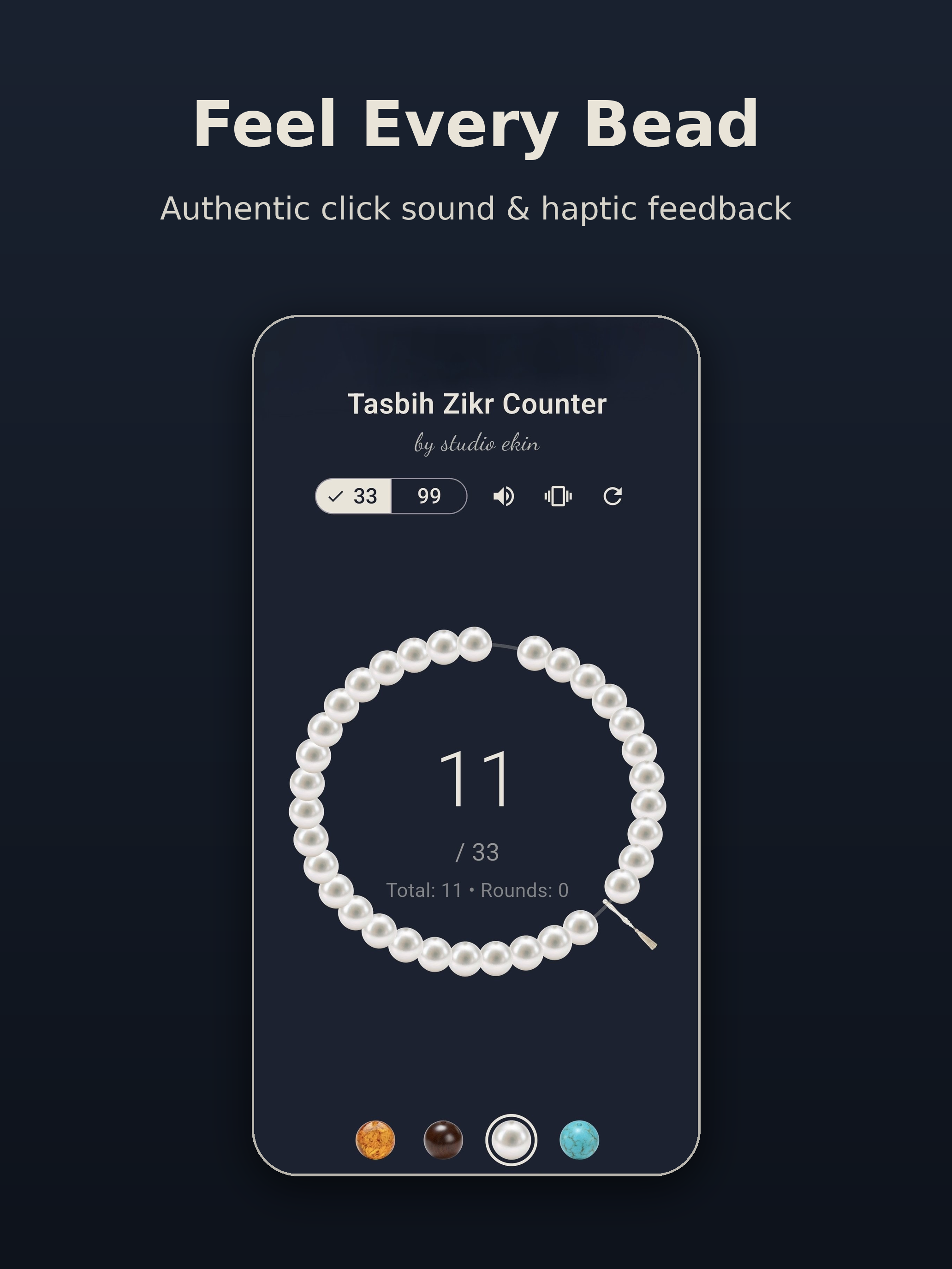 Tasbih Zikr Counter pro screenshot 6