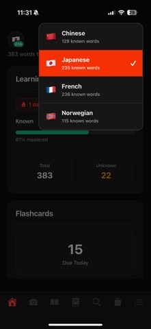 Yomi - Language Learning OCR screenshot