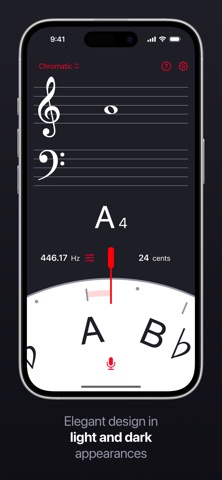 Semitones - Chromatic Tuner screenshot