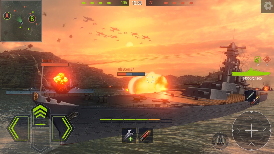 #5. Navy War: Naval Battles Online (macOS) От: XDEVS LTD