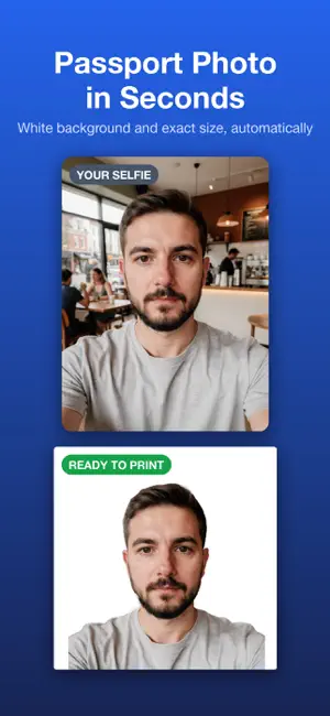 Passport Photo Booth: ID Pics screenshot 1