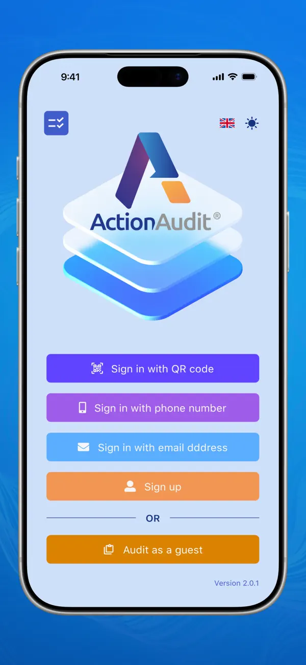 Screenshot #1 pour Action Audit