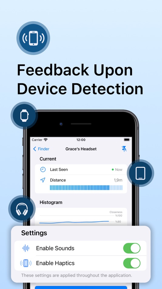 #3. Find Lost Bluetooth: BTFind (iOS) بواسطة: Optimize IT