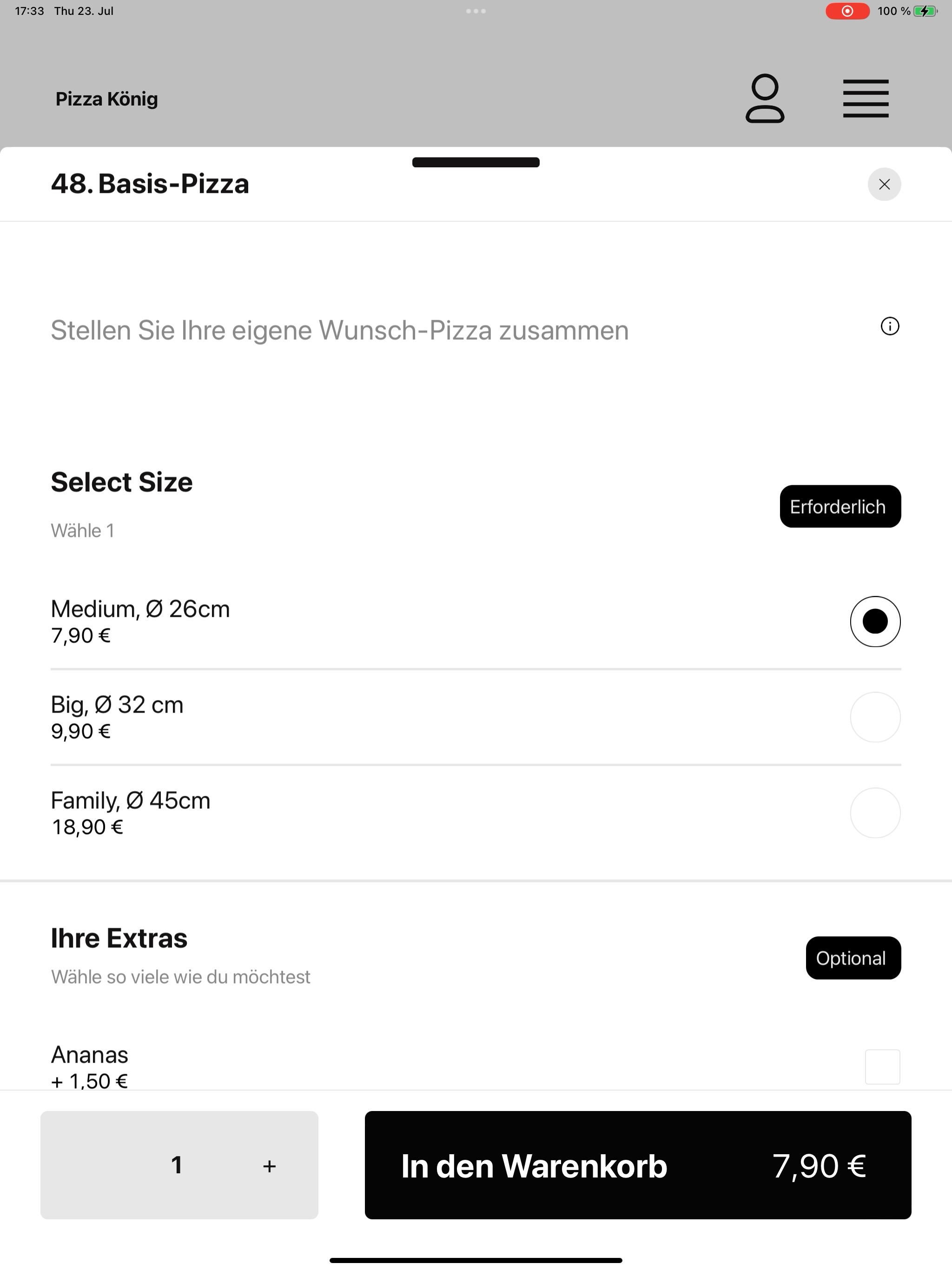 Pizza König screenshot 15