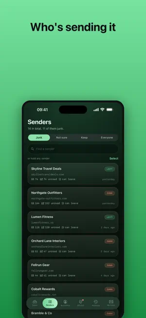 BINIT - Mail Clean Up screenshot 2