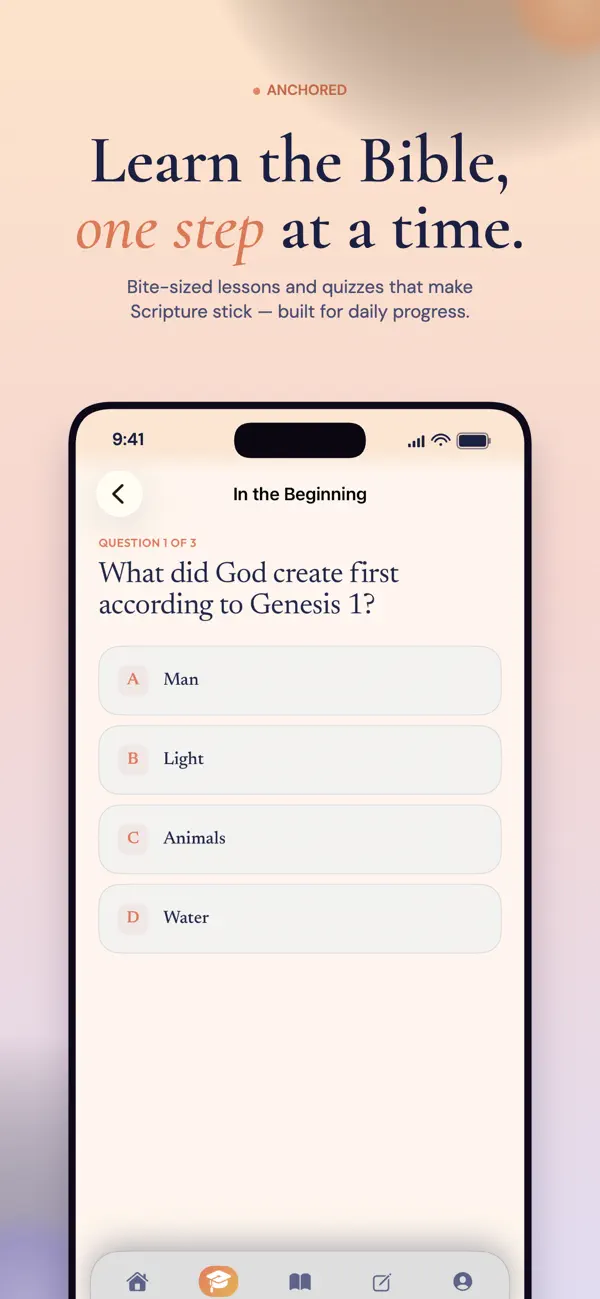 Screenshot #2 pour Anchored - Learn the Bible