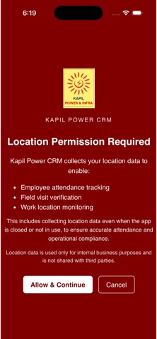 Kapil Power CRM App Screenshot 3 of 9