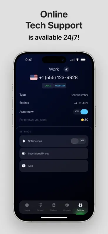 eSIM Plus: Second Phone Number screenshot 5 of 5