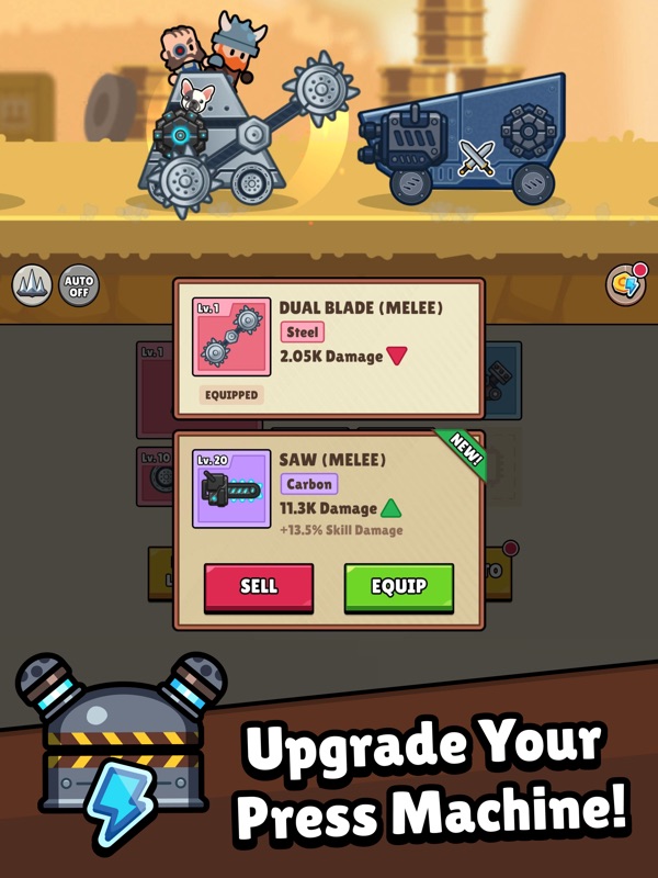 Car Battle - Idle RPG screenshot 7