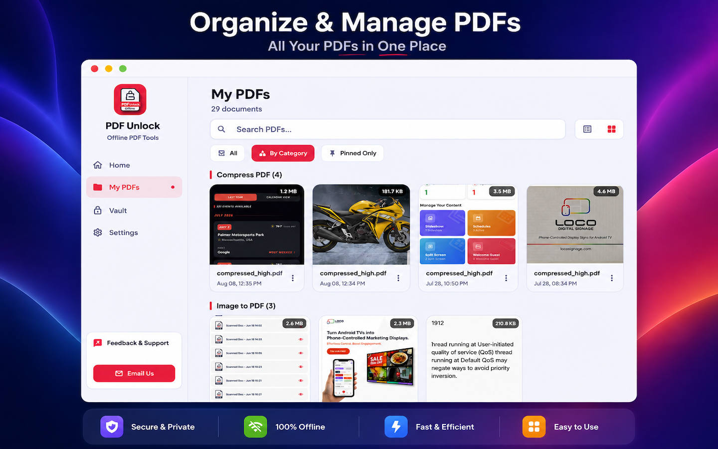 PDF Unlock: Offline PDF Tools screenshot 14