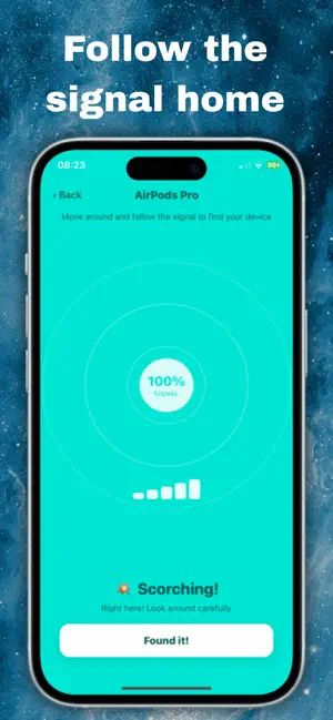 Find My Headphones: Pingback screenshot 3