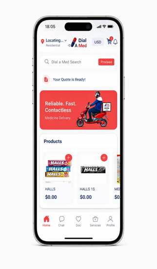 App screenshot