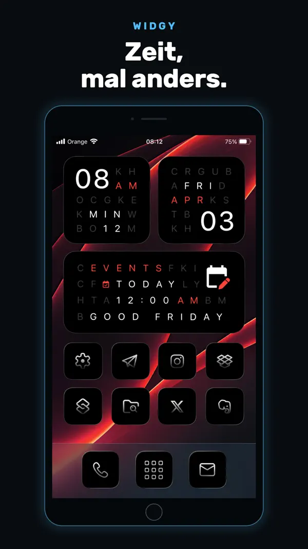 Widgy Widgets iPhone App Screenshot 7 – Grafik & Design