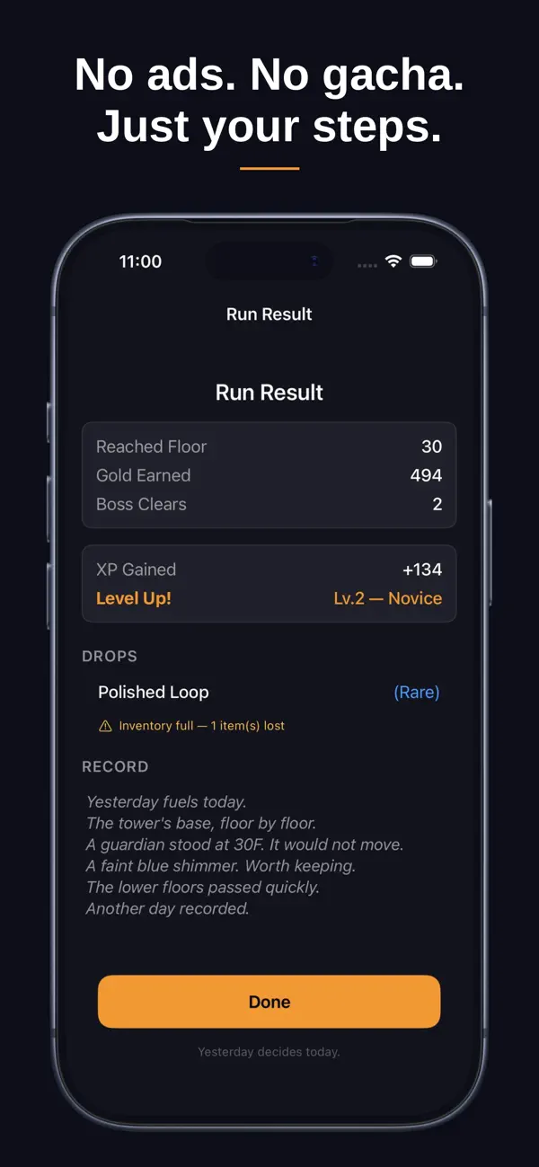 #4. Daybound Tower: Walking Game (iOS) By: Takumi Kanzaki
