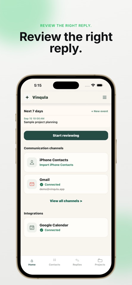 Vinqula screenshot 1