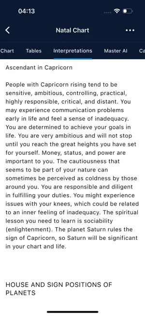 Astrology Master screenshot 4
