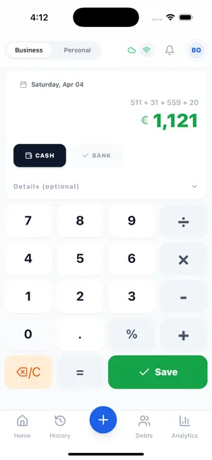 nBiiz – Smart Biz Calculator screenshot 3