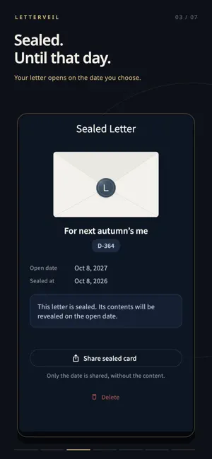 Letterveil: Future Letters screenshot 3