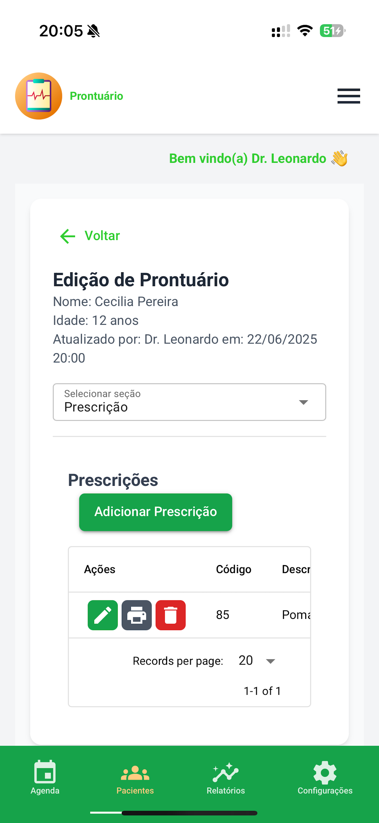 Meus Pacientes Online