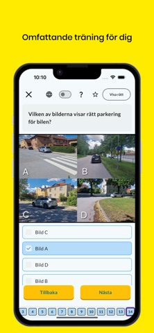Taxi körkort screenshot