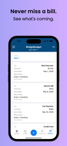 BridgeBudget: Smart Budgeting Screenshot 5 of 5