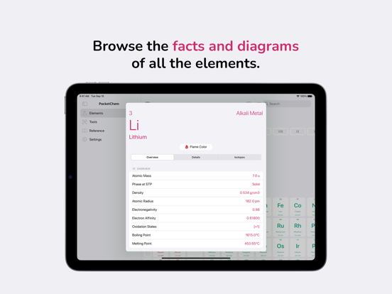 Screenshot #6 pour PocketChem