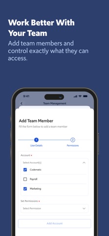 Aella Business Banking screenshot