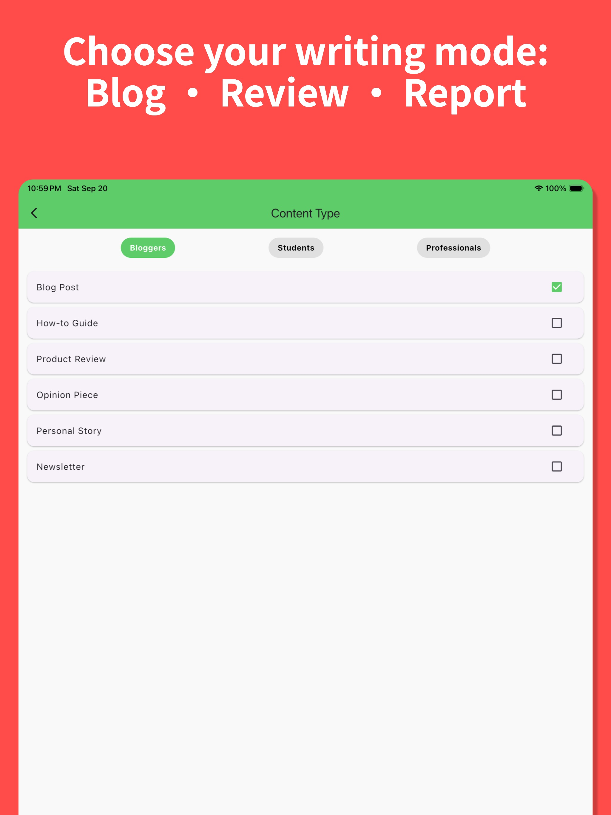 RealBuddy AI - AI Writer screenshot 10