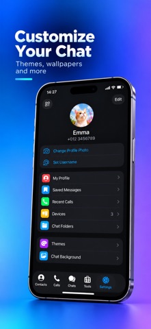 Tele Messenger Chat Secure screenshot 7