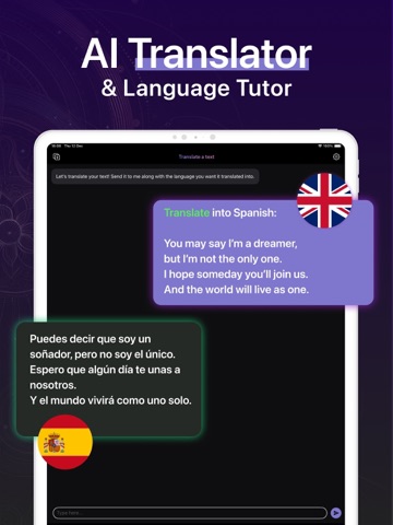 AI ChatBot & Characters: chaiN iPad screenshot