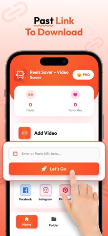 Reels Saver - Video Saver iPhone screenshot
