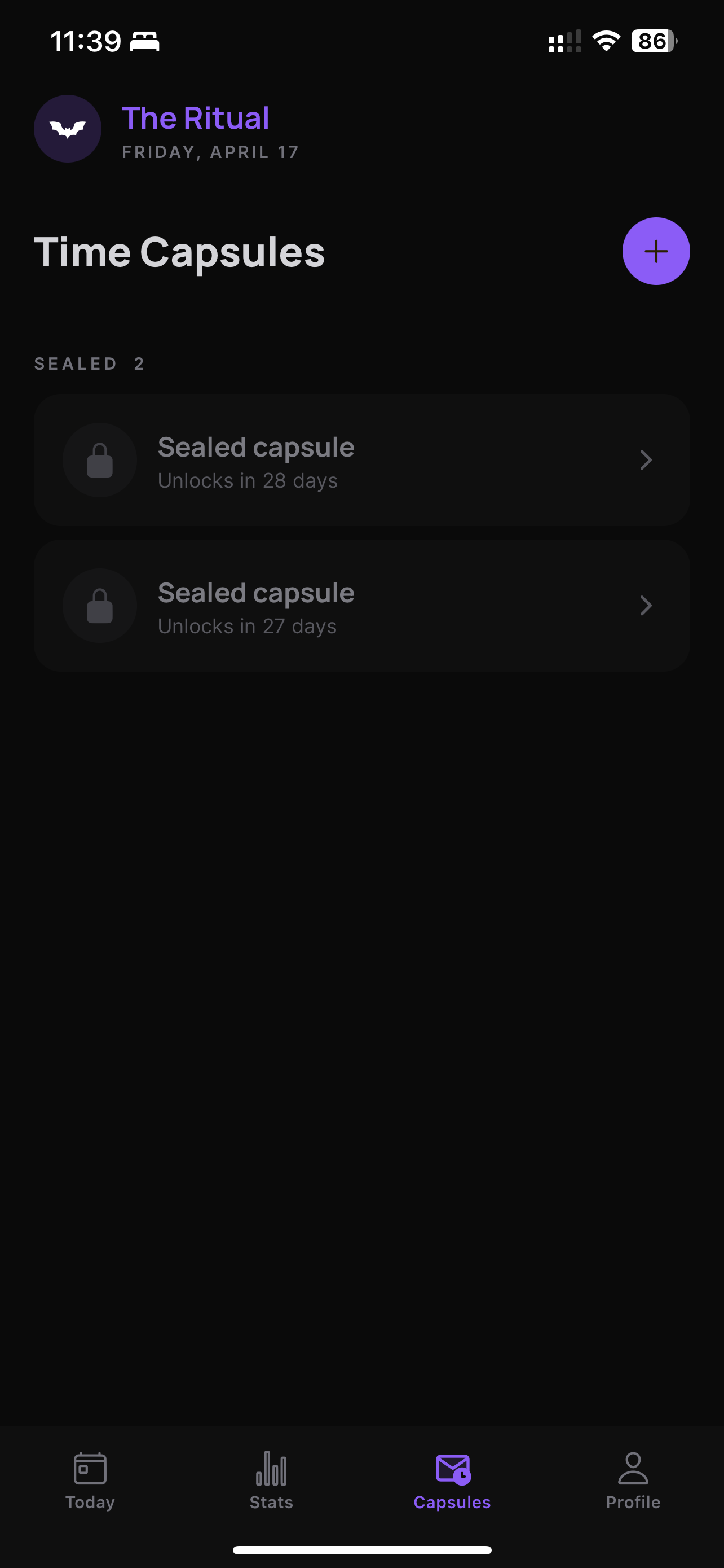 Ritual: Habit Tracking
