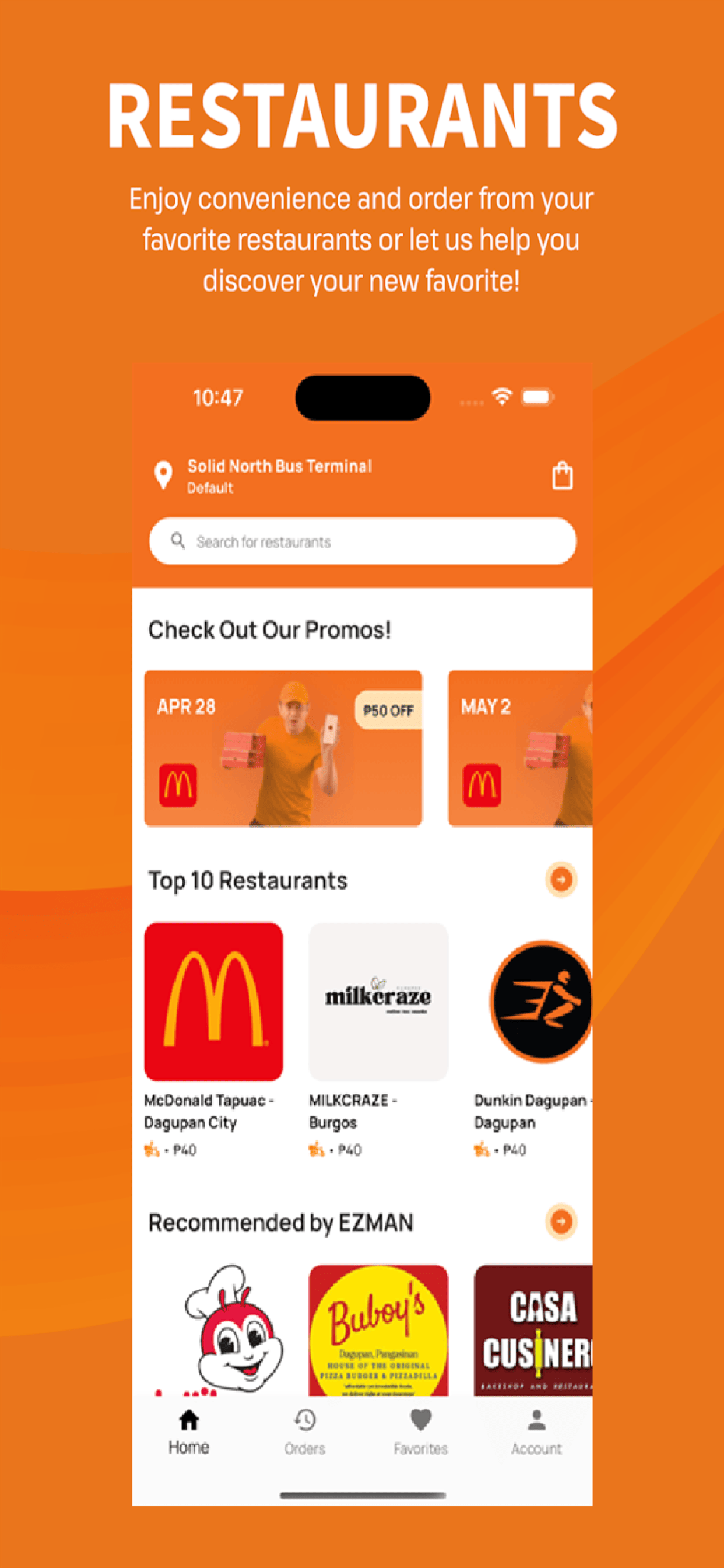 EZman Food & Deliveries