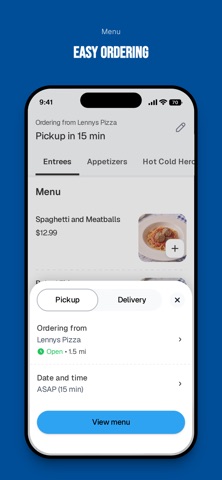 Lennys Pizza iPhone screenshot