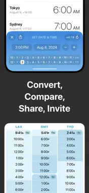 World Clock Time Zone Widgets screenshot 5