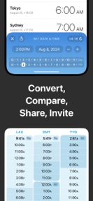 World Clock Time Zone Widgets screenshot