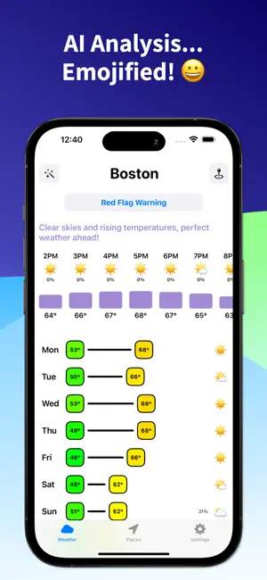 Emoji Weather Pro screenshot 2