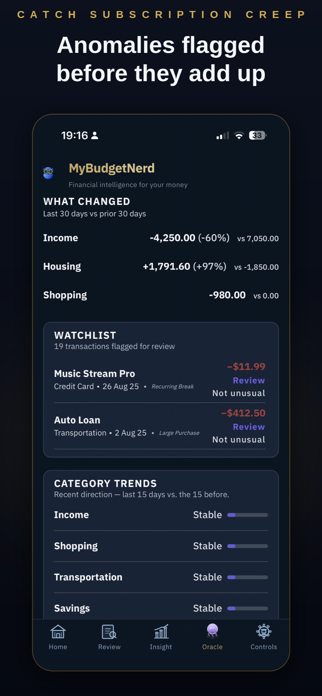 MyBudgetNerd Screenshot 5 of 7