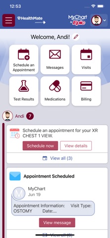 MyHealthMate app screenshot 2