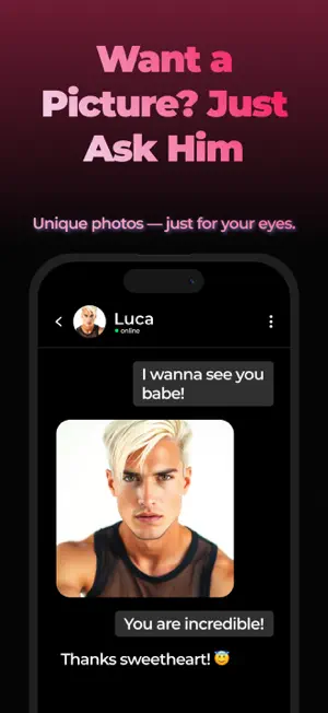 Lovely - AI Boyfriend Dating screenshot 3